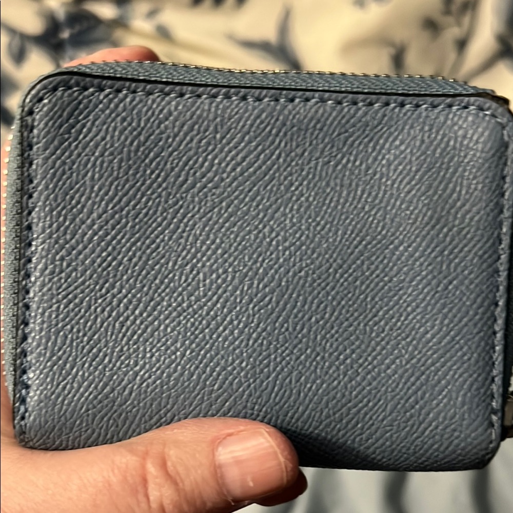 Coach Blue Leather Wallet - Picture 8 of 8